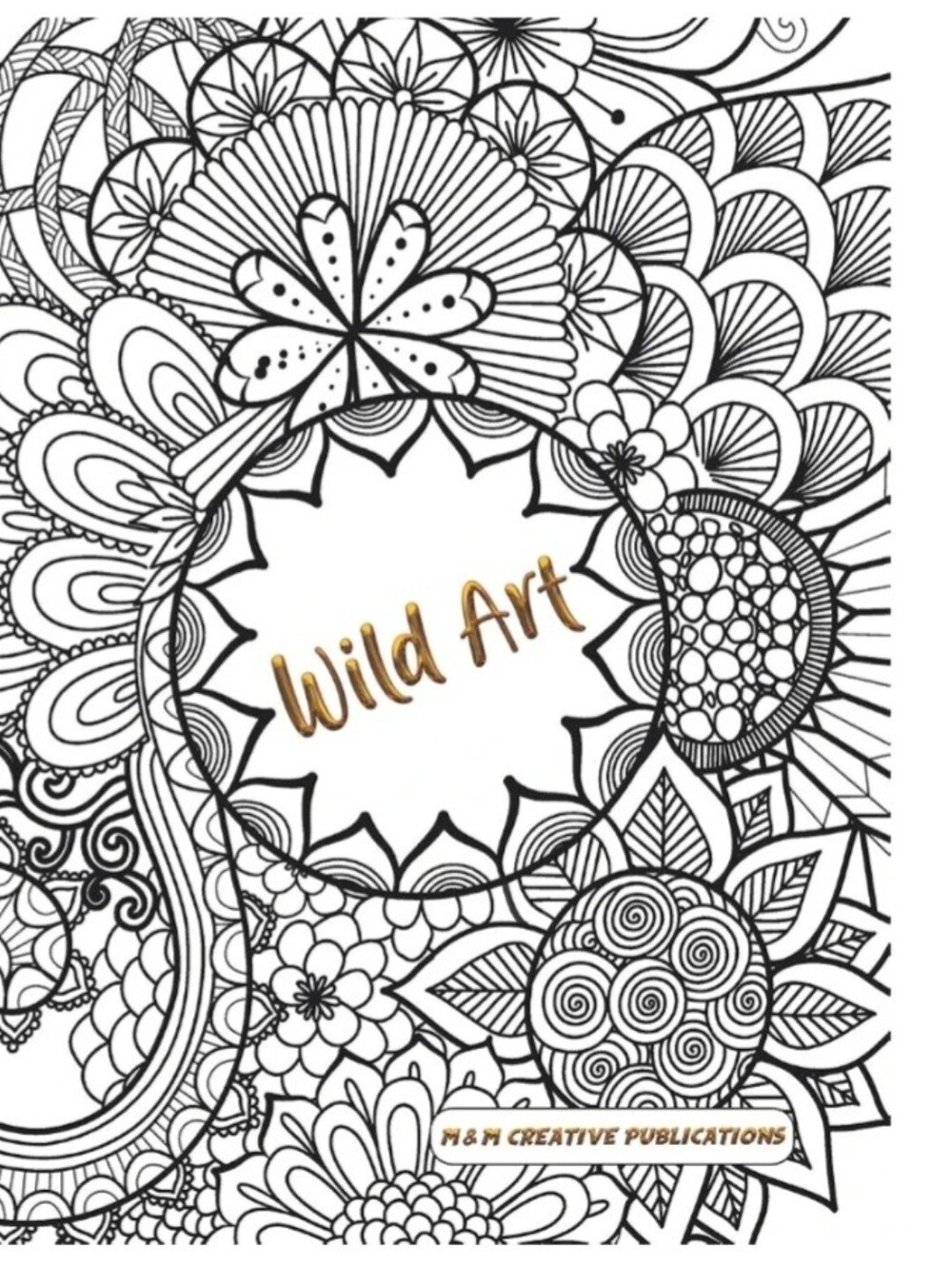 Wild Art Coloring Book